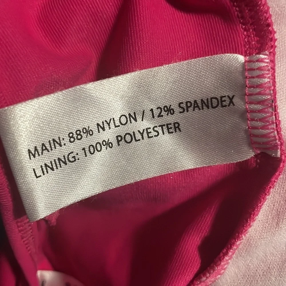 Bloch girls fushia leotard 8/10